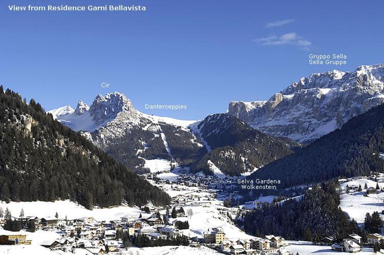 Residence Bellavista Santa Cristina Val Gardena Ngoại thất bức ảnh